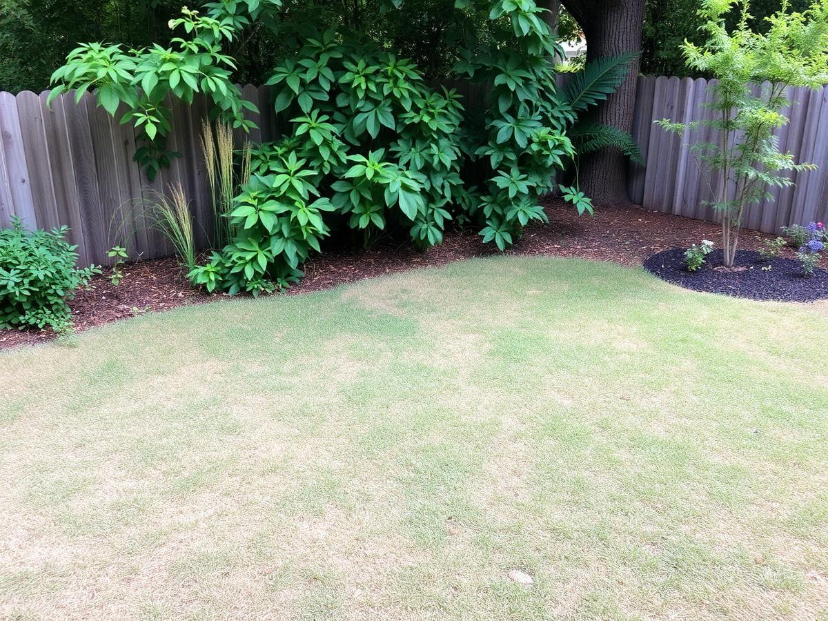 Before landscaping